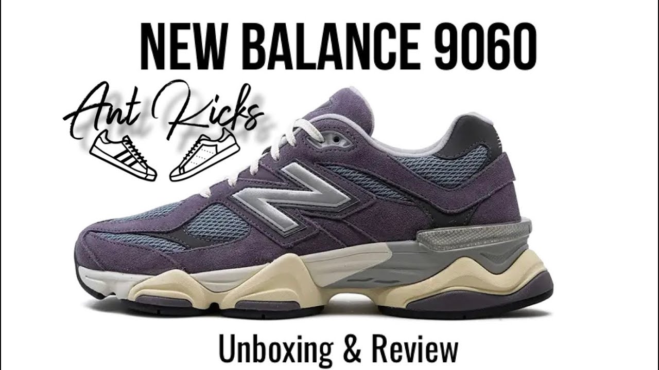 New Balance 9060 Shadow Purple Unboxing § Review