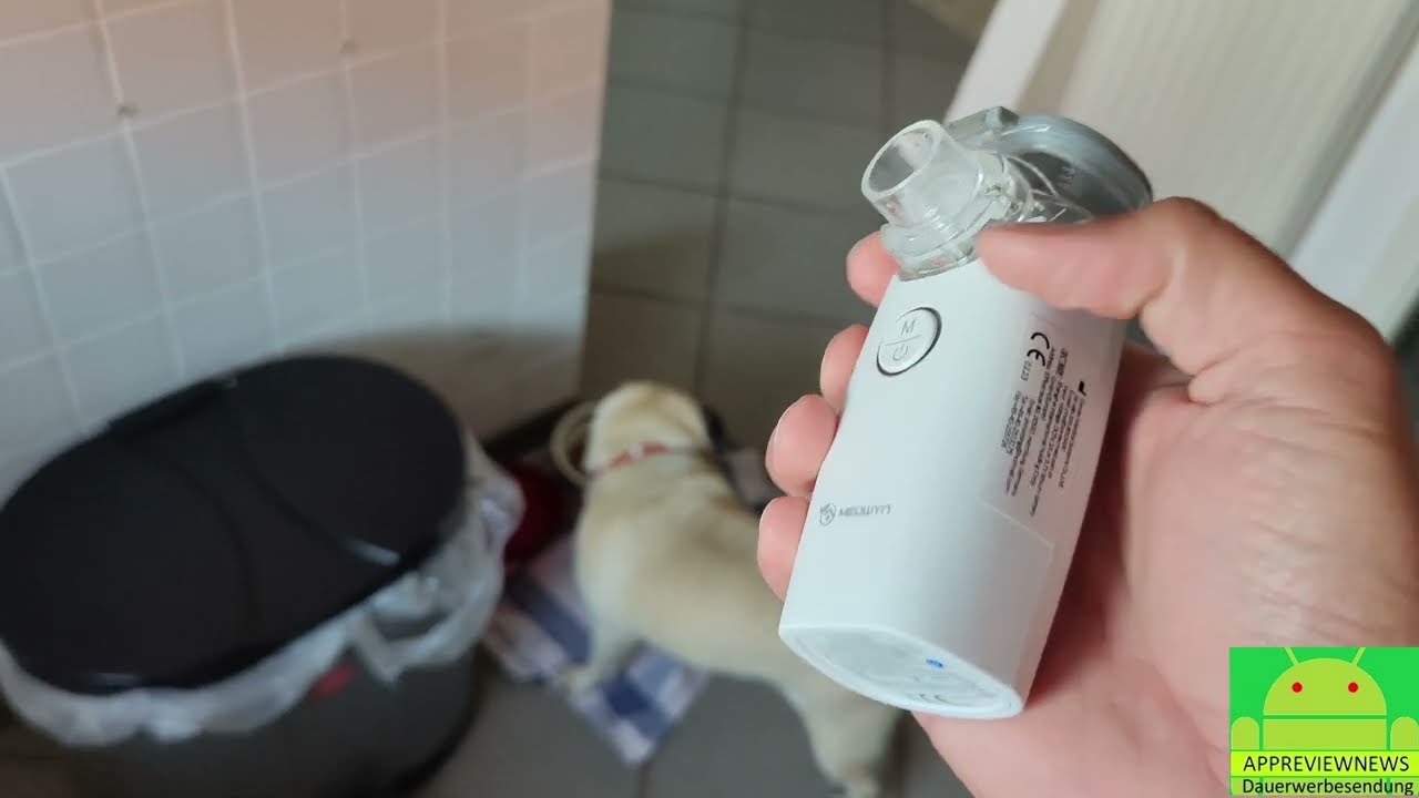 Meowyn Nebulizer das tragbare Ultraschall Akku Inhalationsgerät USB wiederaufladbar extrem leise!!!