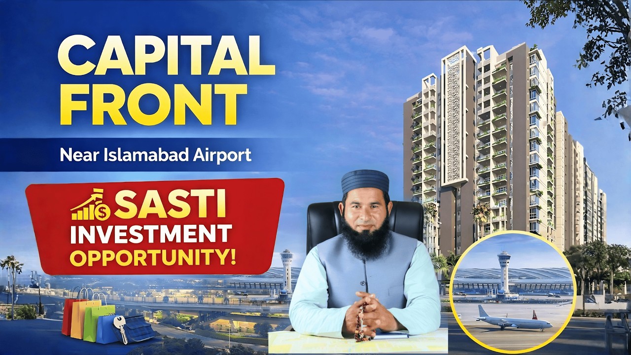 Capital Front Top City Islamabad | Sasti Investment Near Airport