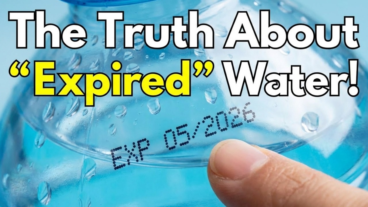 Why Does Bottled Water Expire? (It's Not The Water)