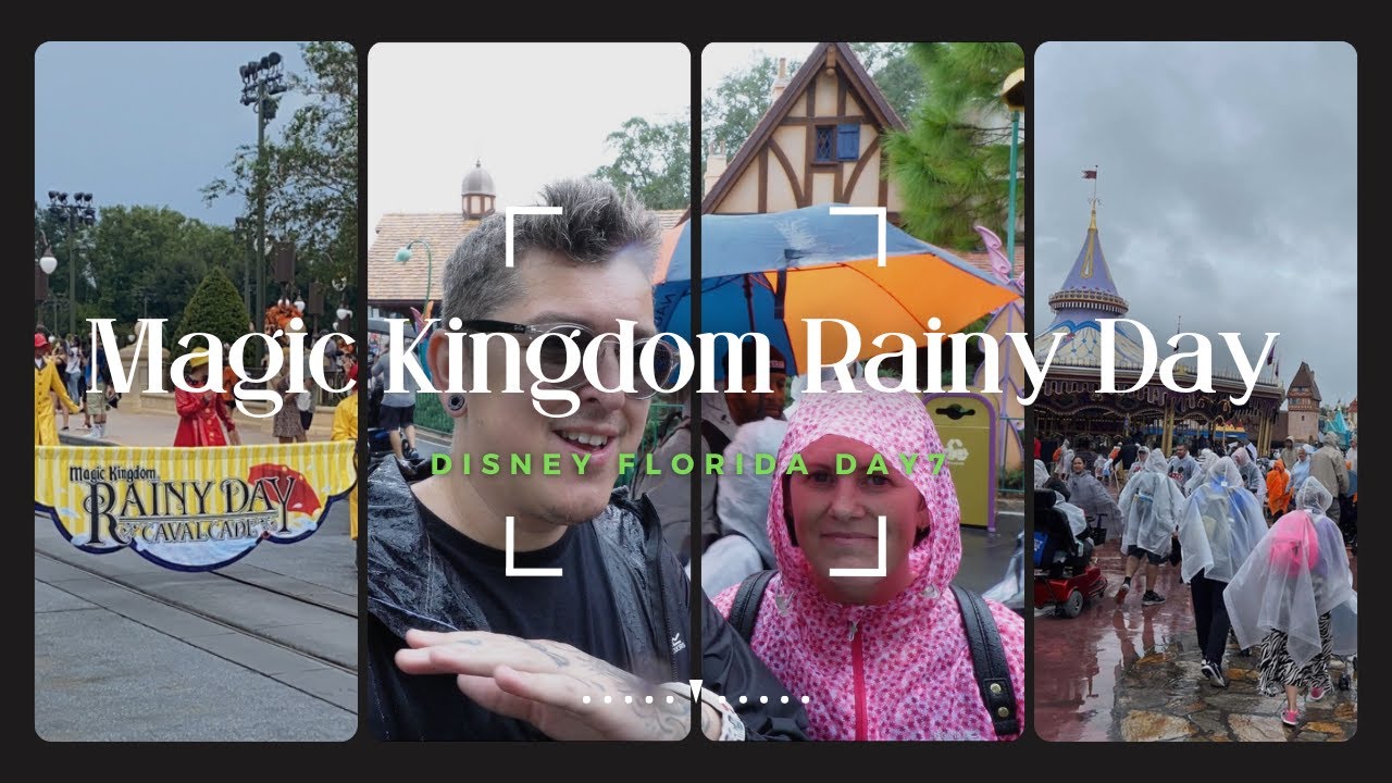 Rainy Day In Magic Kingdom | Eating Off Site & Publix Shopping | Disney World Vlog | Day 7