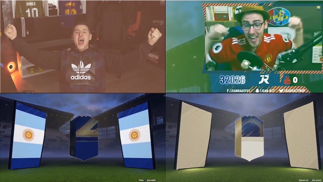 LE TOP DES MEILLEURS PACKS DU MOIS DE JANVIER ! FIFA 18 (FR) , PARTIE 1