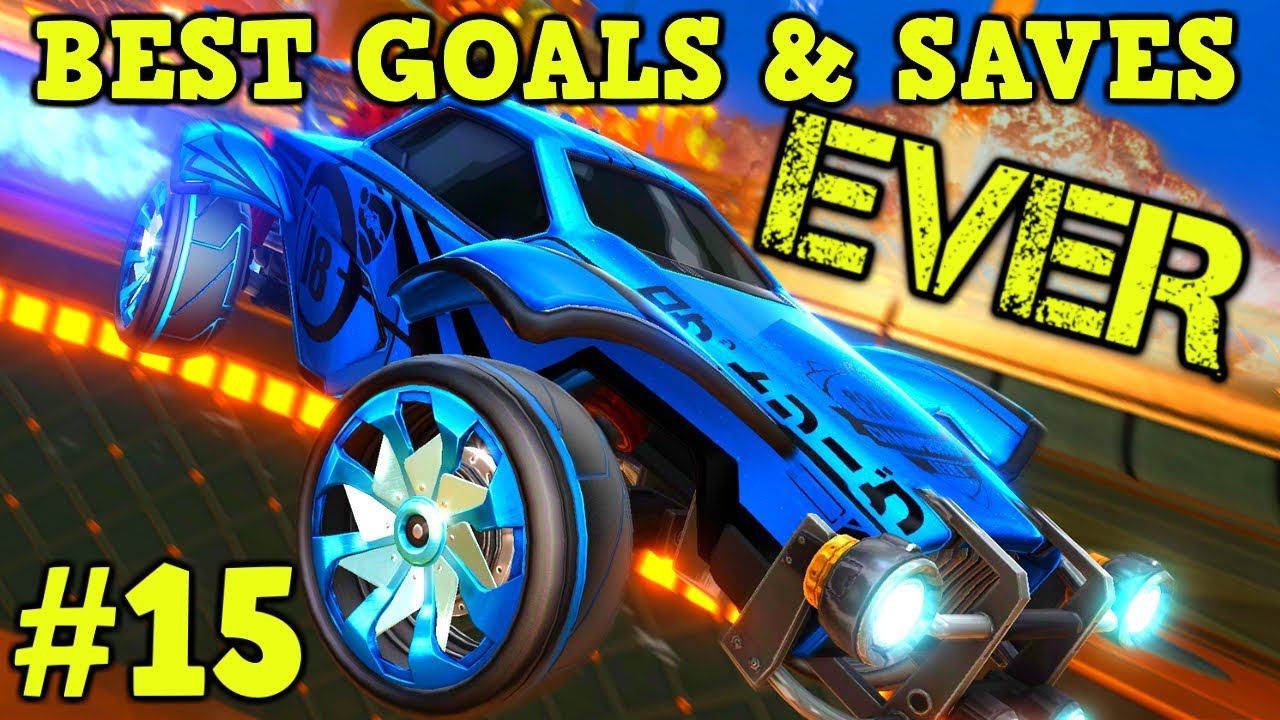 Rocket League Montage: BEST GOALS & SAVES EVER #15 - Freestyle goals, epic plays & more [HD]