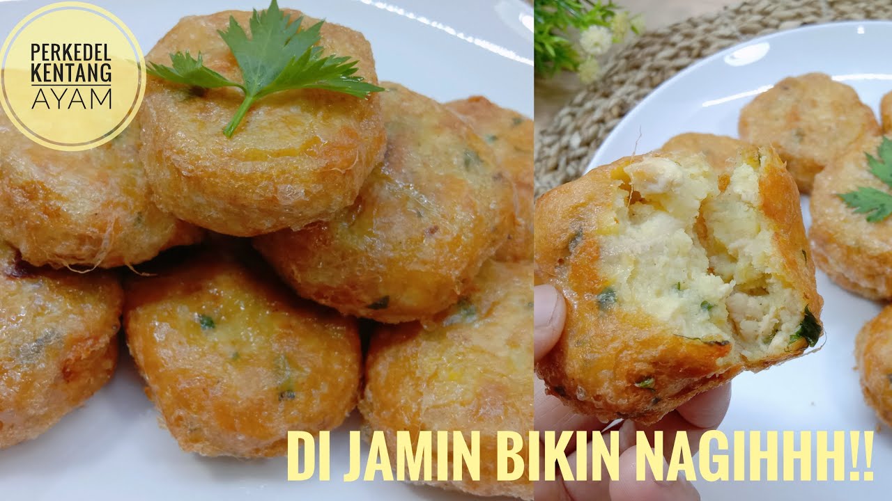 PERKEDEL KENTANG AYAM PRAKTIS ...ini enak banget