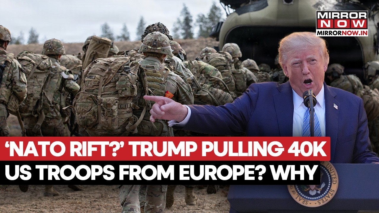 Раскол в НАТО? Трамп планирует вывести 40 000 американских военных из Европы | Причины | Смотрите