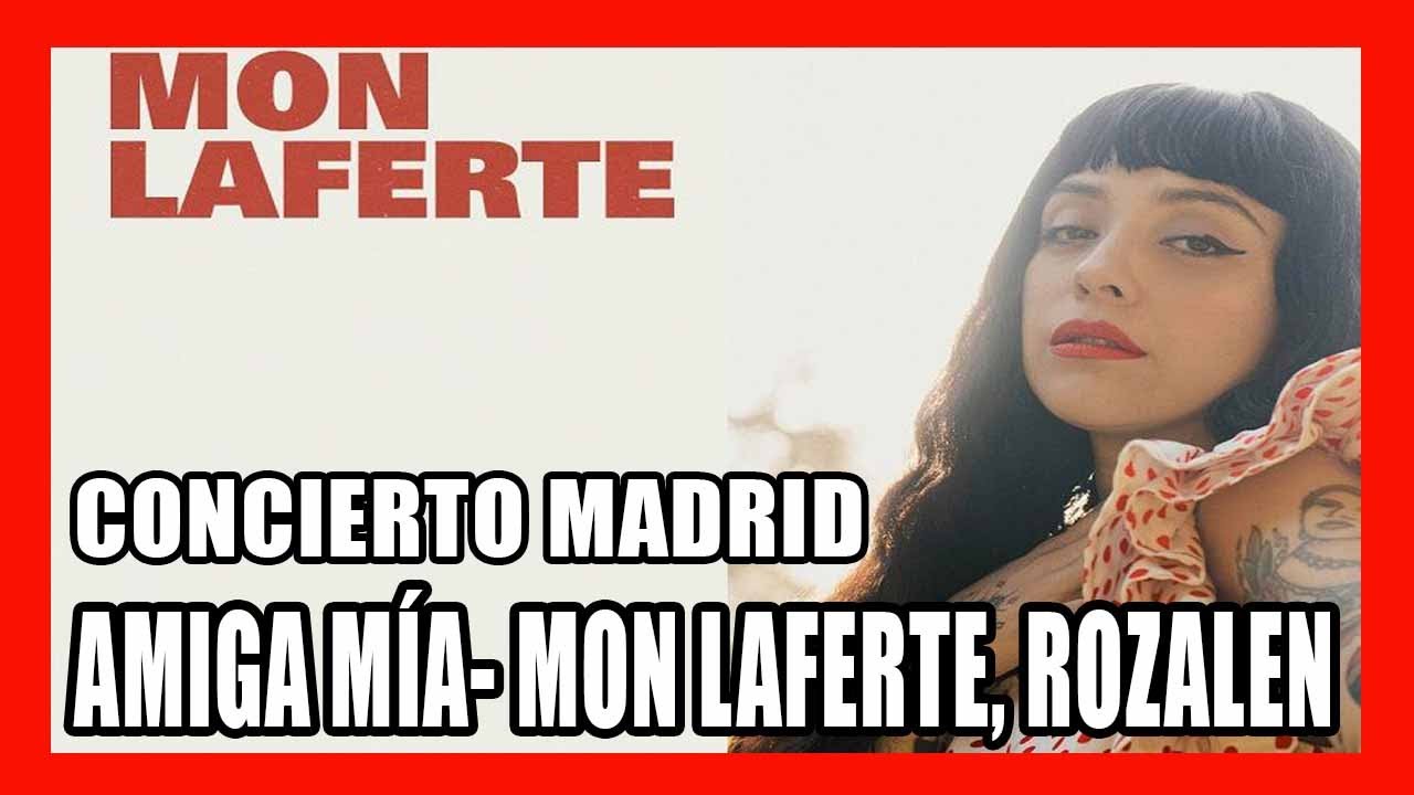 Amiga mía- Mon Laferte, Rozalen (Concierto Madrid) (MILLER reacción) + dedicatoria suscriptor