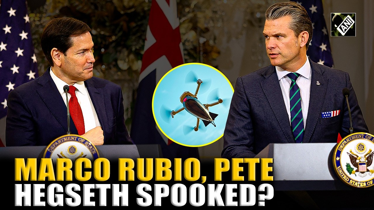 Unidentified drones hover above army base where Marco Rubio Pete Hegseth live, US officials report
