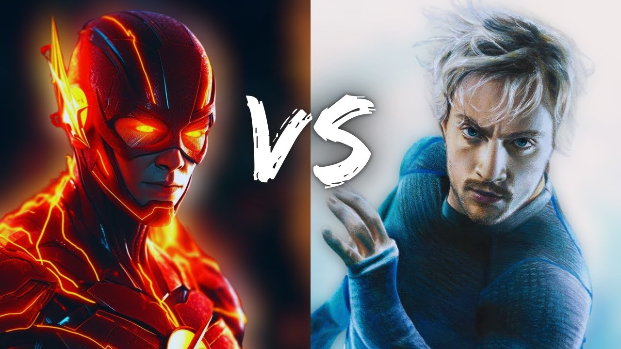 Flash vs Quicksilver | Super Rap Battle
