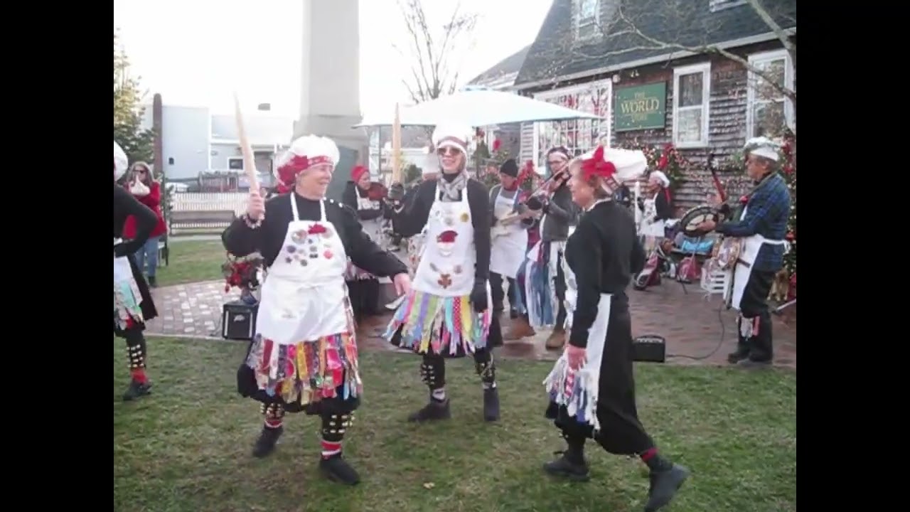 Tinners Rabbit, a morris dance, performed by the Ladies of the Rolling Pin.