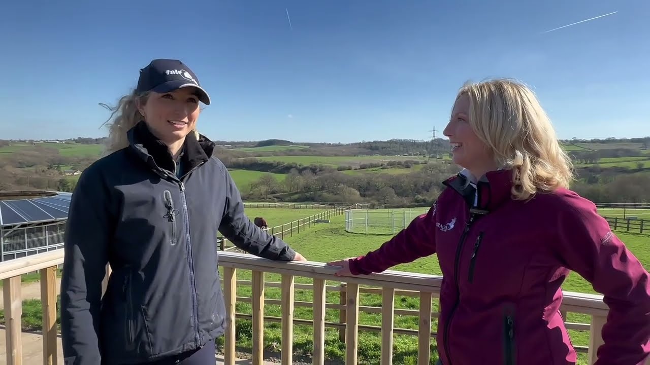Equestrian Barn Tour with International Event Rider Kristina Hall-Jackson & Sarah Rushby.