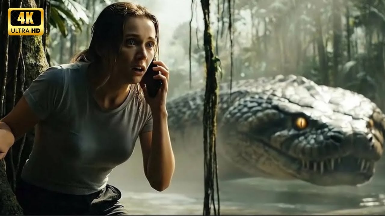 Epic Battle: Human vs Giant Anaconda in the Amazon Jungle 4K
