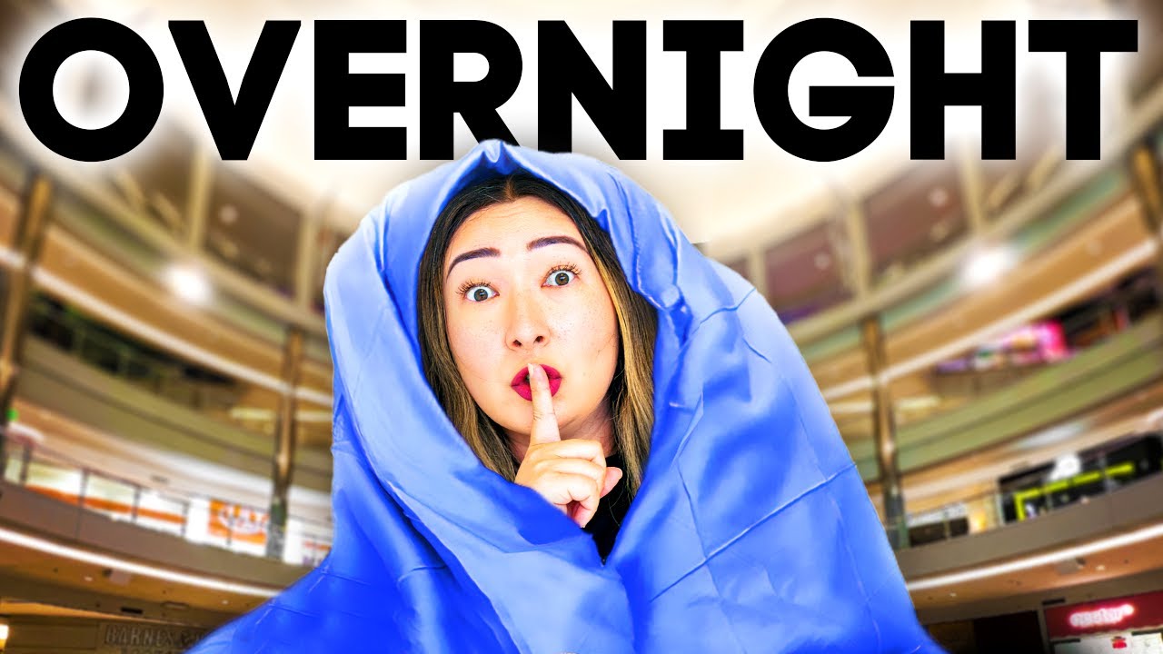 24 HOURS in America's Biggest MALL!