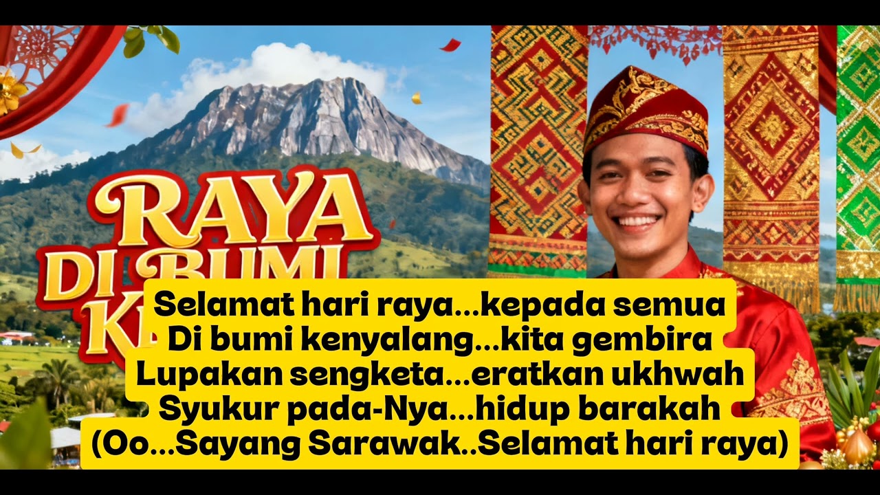 RAYA DI BUMI KENYALANG@ashribakri531/ASHRI BAKRI YOU TUBE CHANNEL,KABONG,SARAWAK
