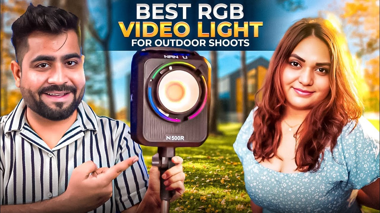 Best High Power RGB Video Light For Outdoor & Indoor Shoot | TYFY Nantu N500R Review 
