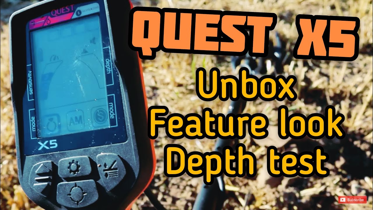 Quest X5 [Unboxing - Look at features + Depth Test]