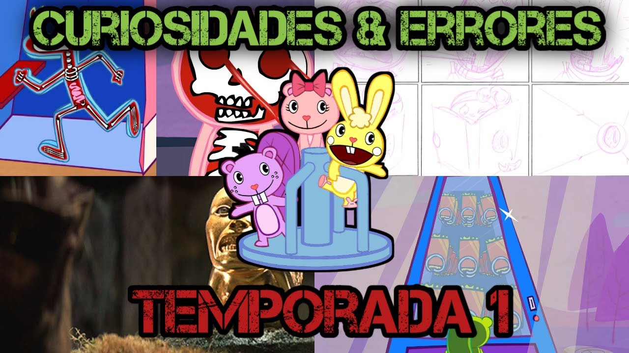 Temporada 1 - Curiosidades y Errores [Happy Tree Friends]