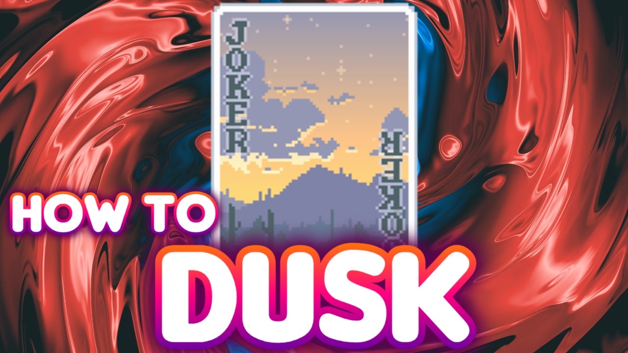 Balatro - HOW TO DUSK (Yellow Deck, Gold Stake)