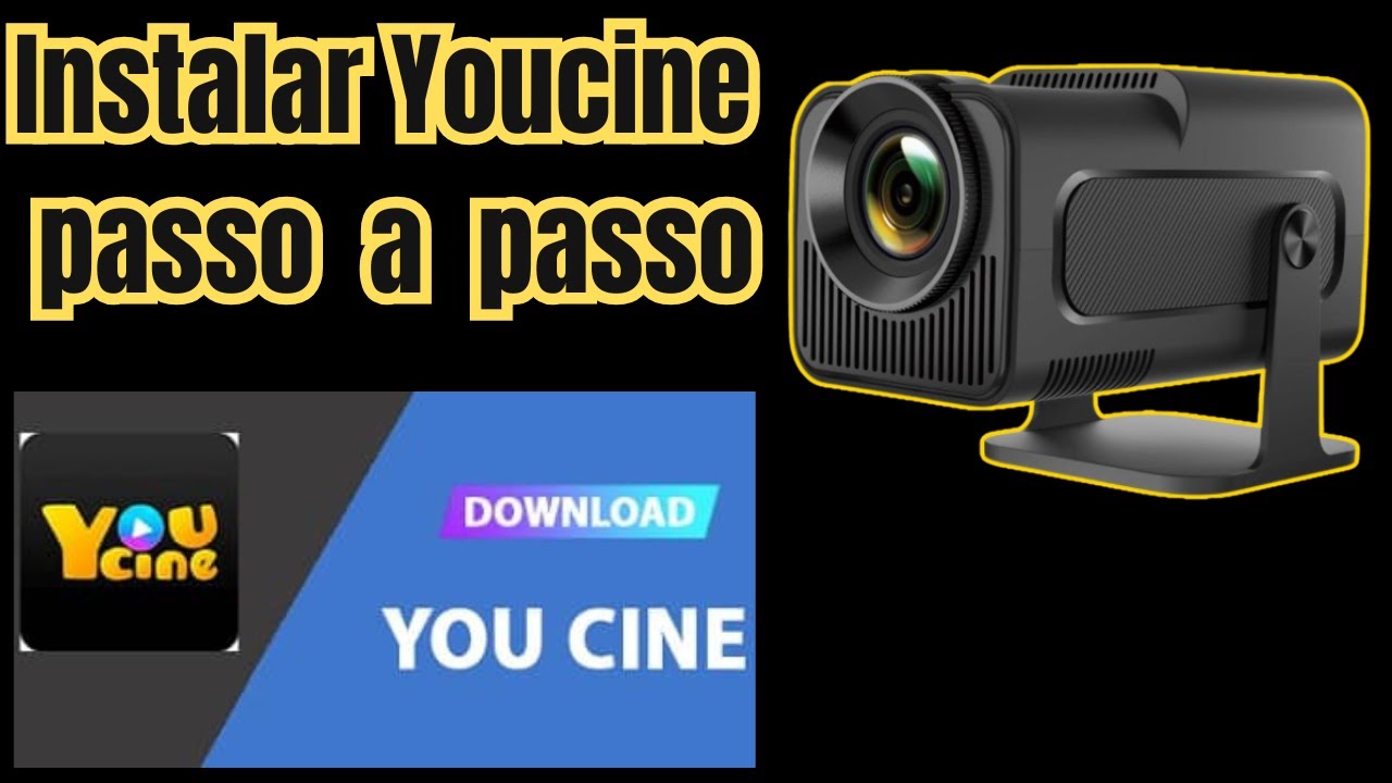 como instalar YOUCINE no projetor ATUALIZADO