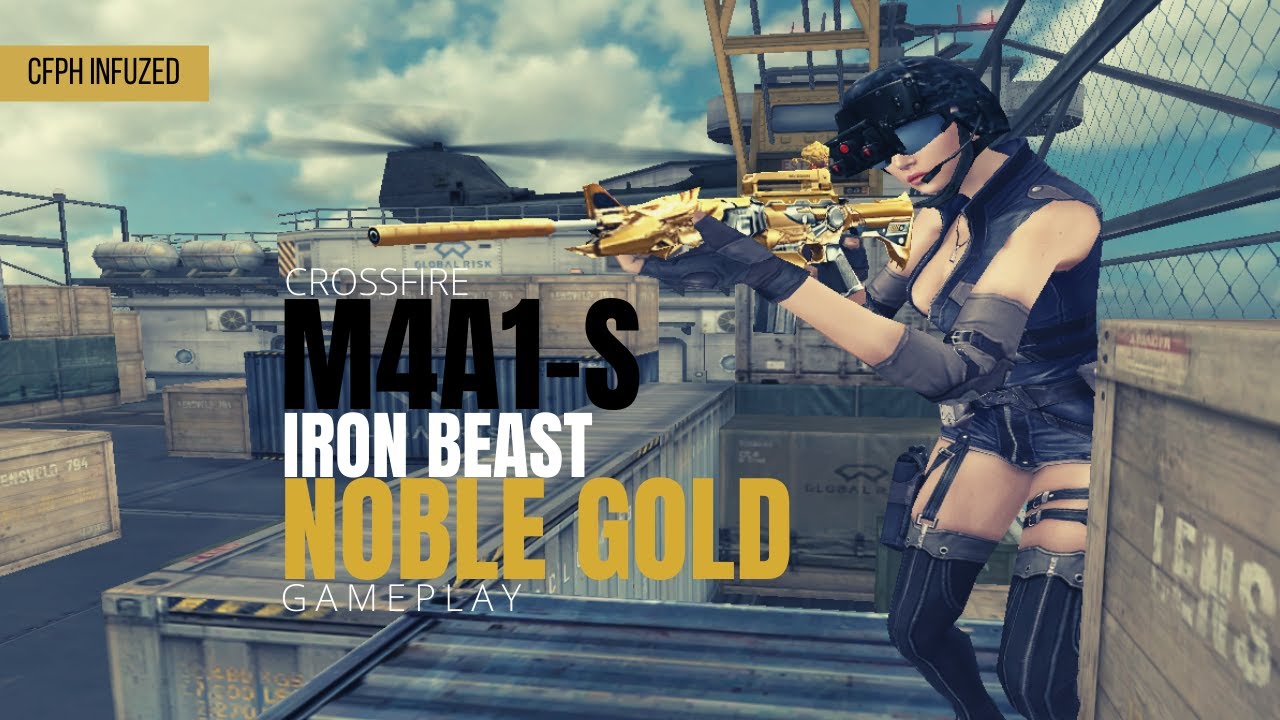 [CFPH] M4A1-S Iron Beast Noble Gold Gameplay
