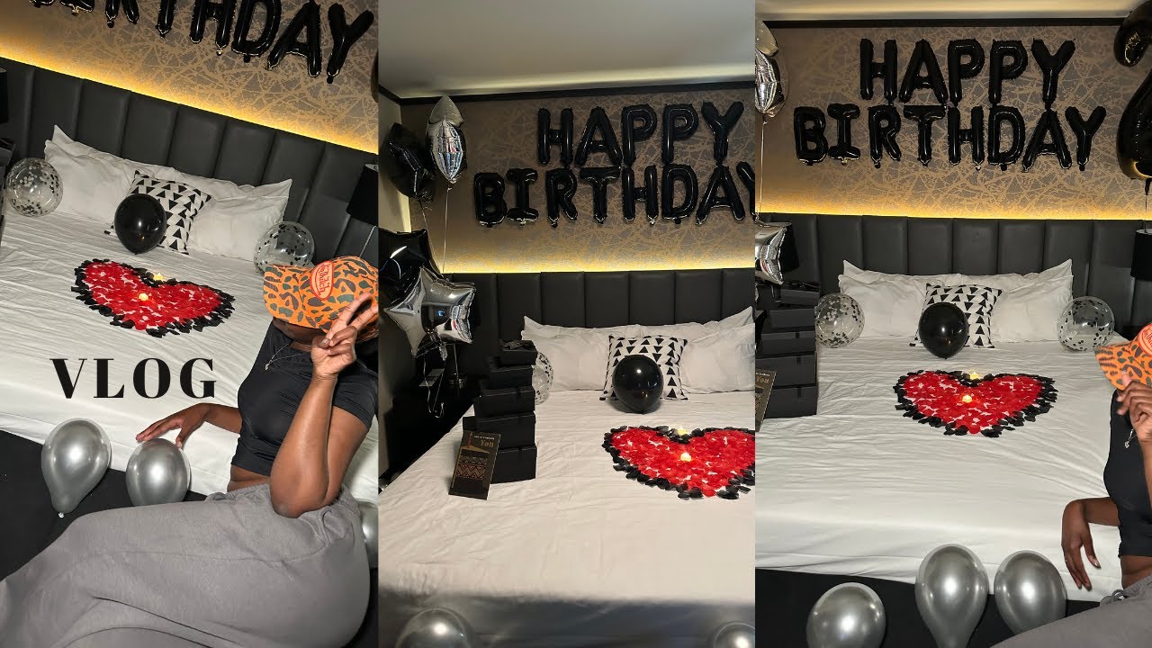 DECORATING A HOTEL ROOM FOR MY BF | DO MEN DESERVE DECORATED HOTEL ROOMS ?
