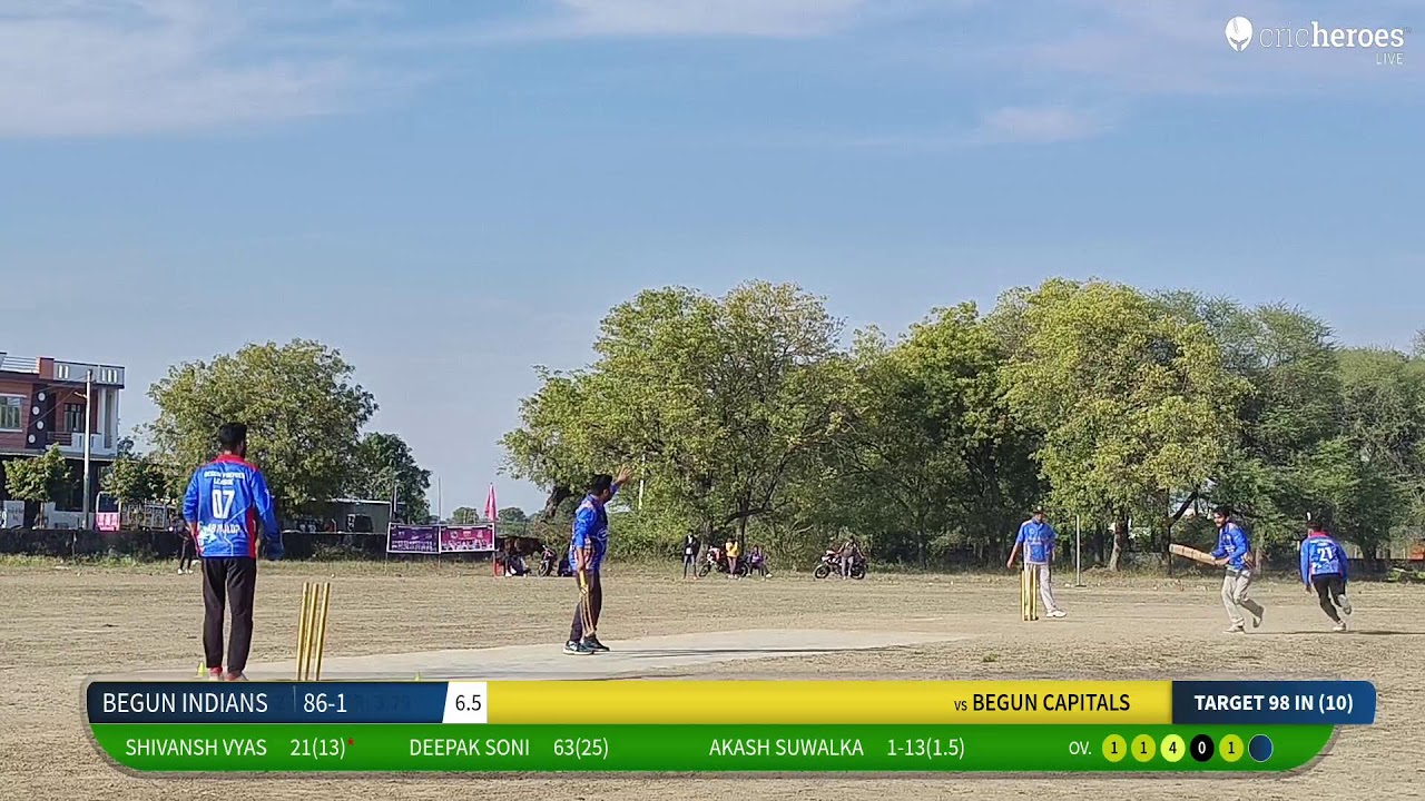 BEGUN INDIANS vs BEGUN CAPITALS | BEGUN PRIMIER LEAGUE S4 2025  #cricketlover #tenniscricket #viral 