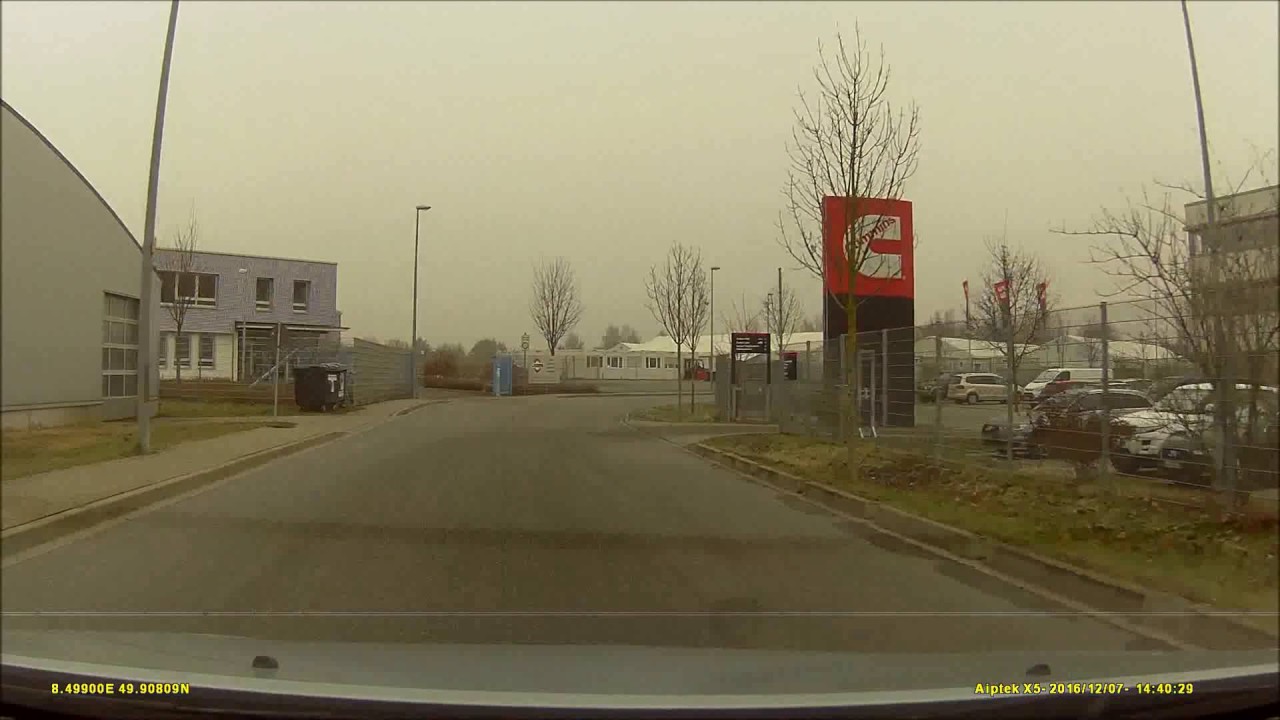 Autofahrt im Ried/GG: Helvetia - Parc