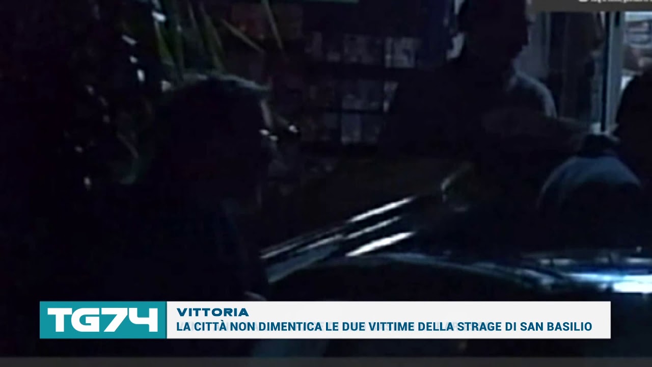 VITTORIA, LA CITTÀ NON DIMENTICA LE DUE VITTIME DELLA STRAGE DI SAN BASILIO