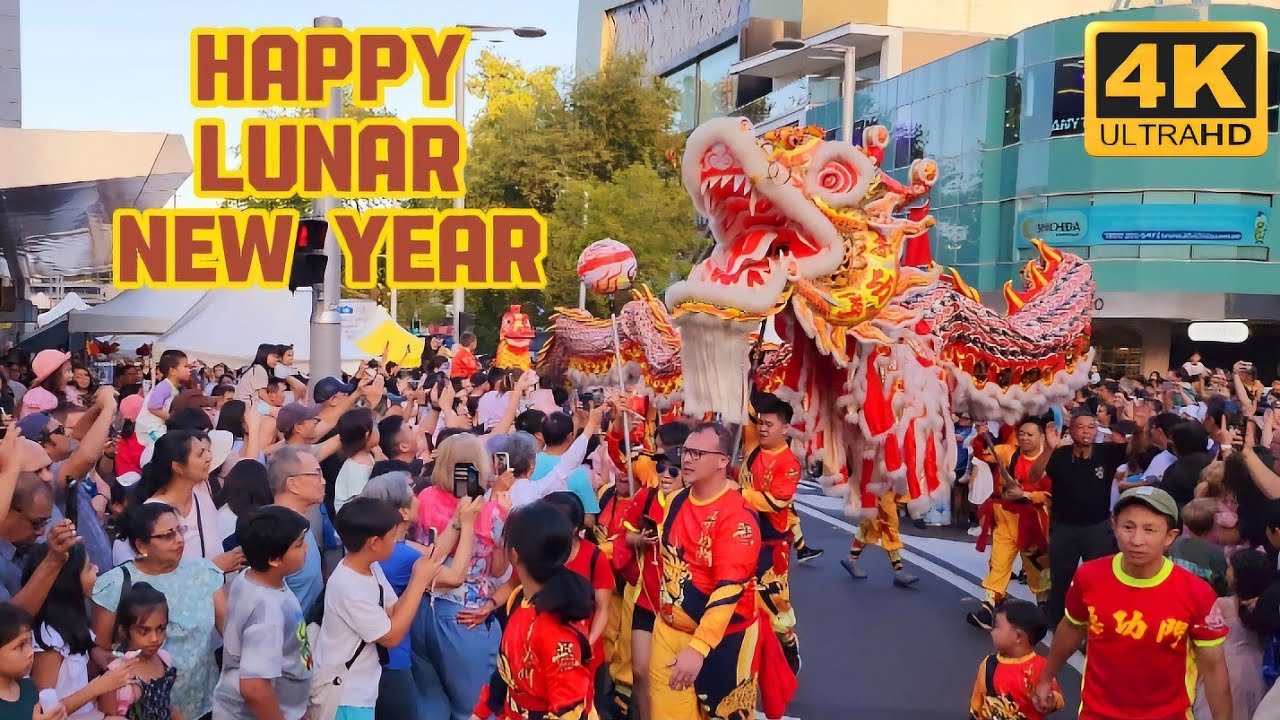 Sydney Chinese New Year 2024 🏮 Dragon Dance | Lion Dance 🦁✨ Lanterns Street Parade🎊 in Chatswood