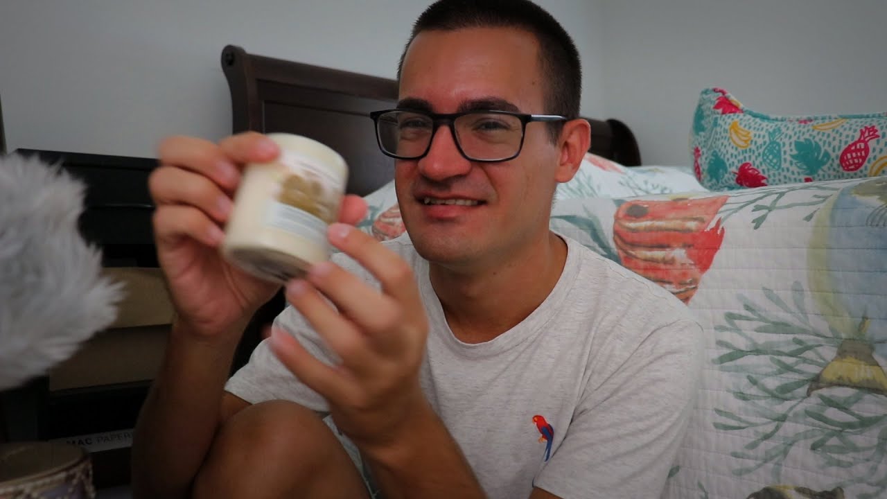 Candle Tapping & Positive Affirmations (ASMR)