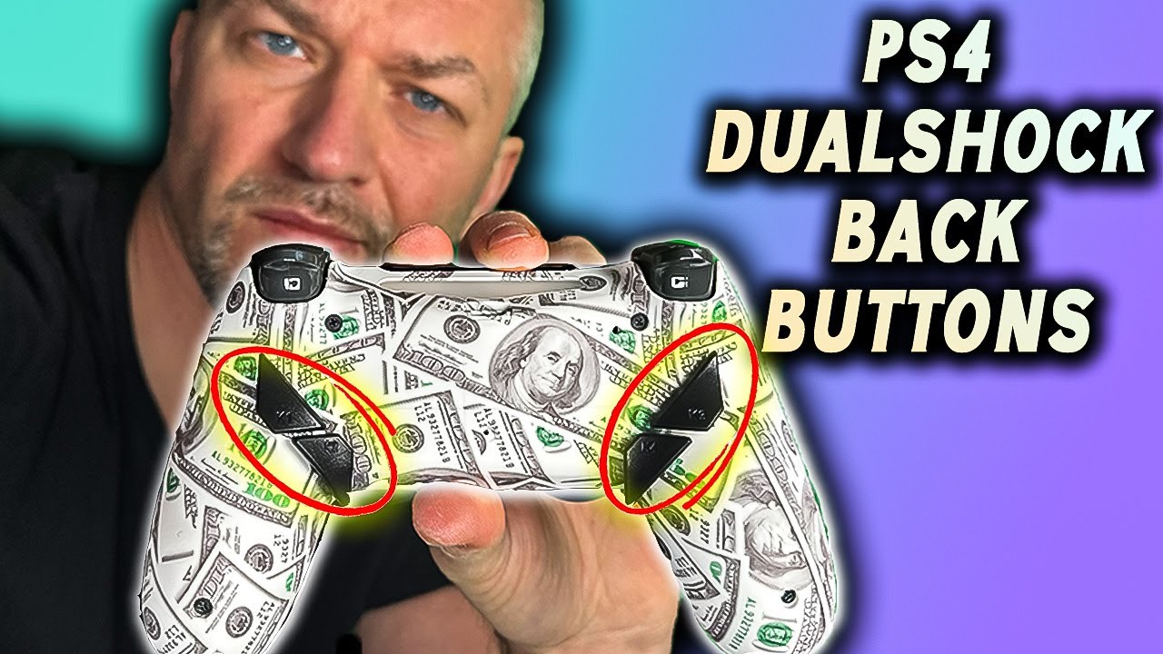 DIY $20  Back Button Kit For The PS4 DUALSHOCK CONTROLLER!