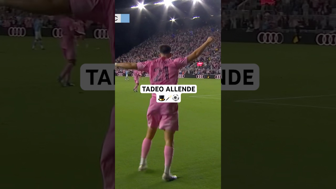 Tadeo Allende completa su hat-trick con una gran definici&oacute;n 🎩🪄