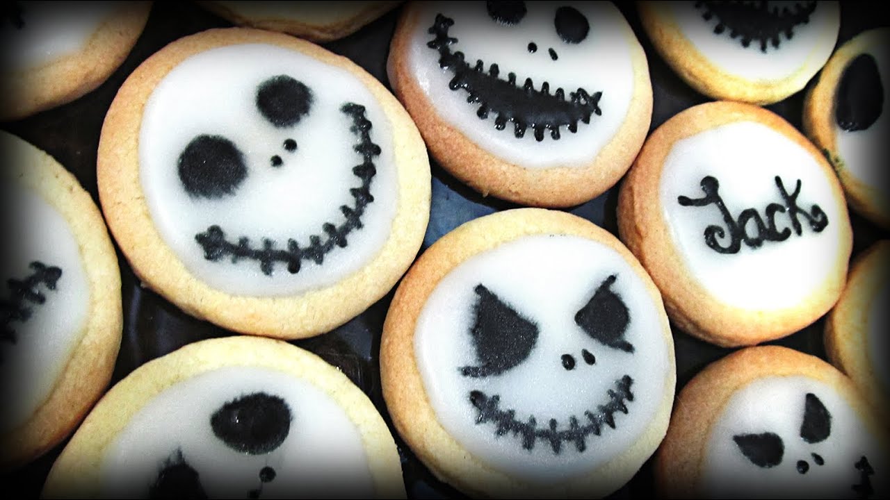 Galletas de mantequilla de Pesadilla antes de Navidad - Especial Halloween