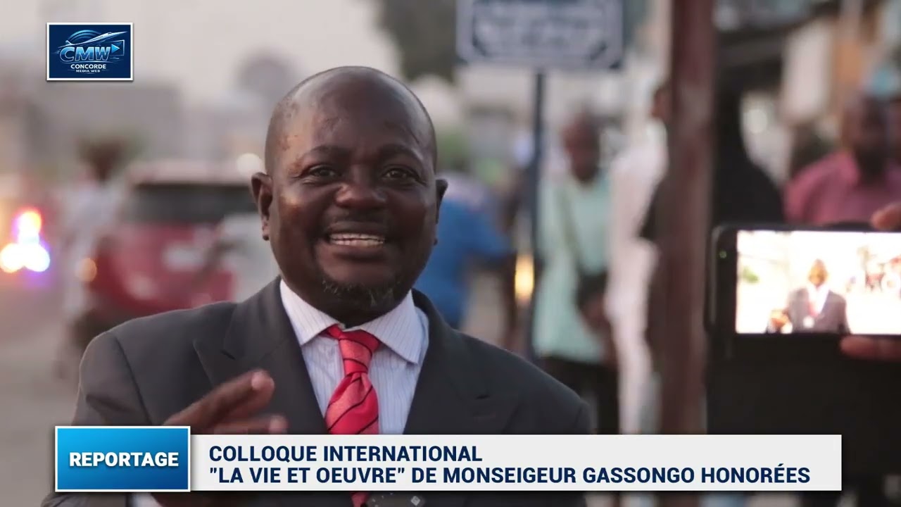 COLLOQUE INTERNATIONAL SUR MGR BENOIT GASSONO