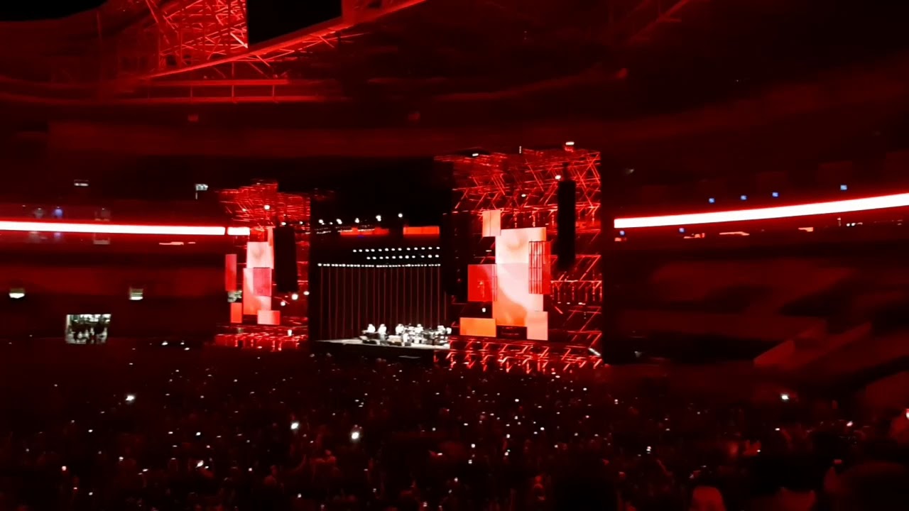 Los Hermanos live at Aliianz Parque, São Paulo, Brazil, 18/05/2019.