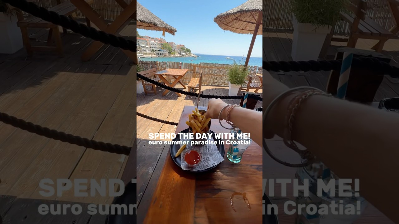 Euro summer in Croatia 😍🫶 #nz #croatia #hvar #travel #eurosummer #summervlog #vlog #croatiasummer
