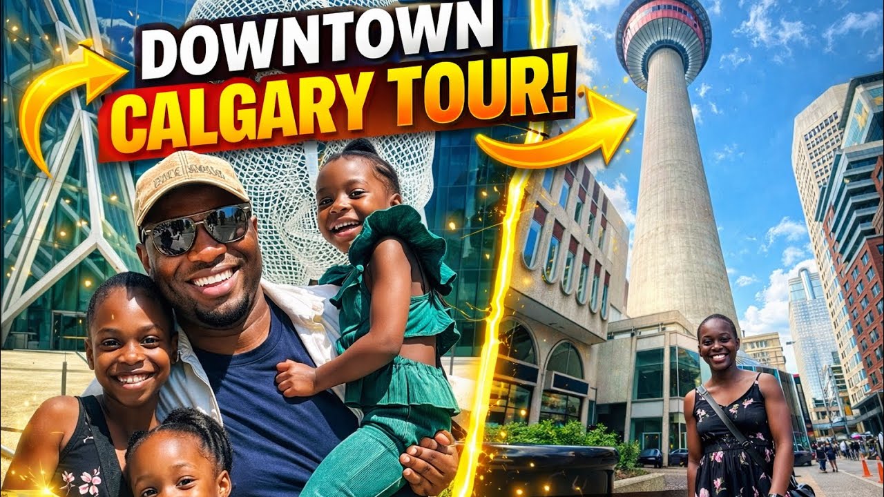 Walking Tour Calgary Alberta Canada 2025