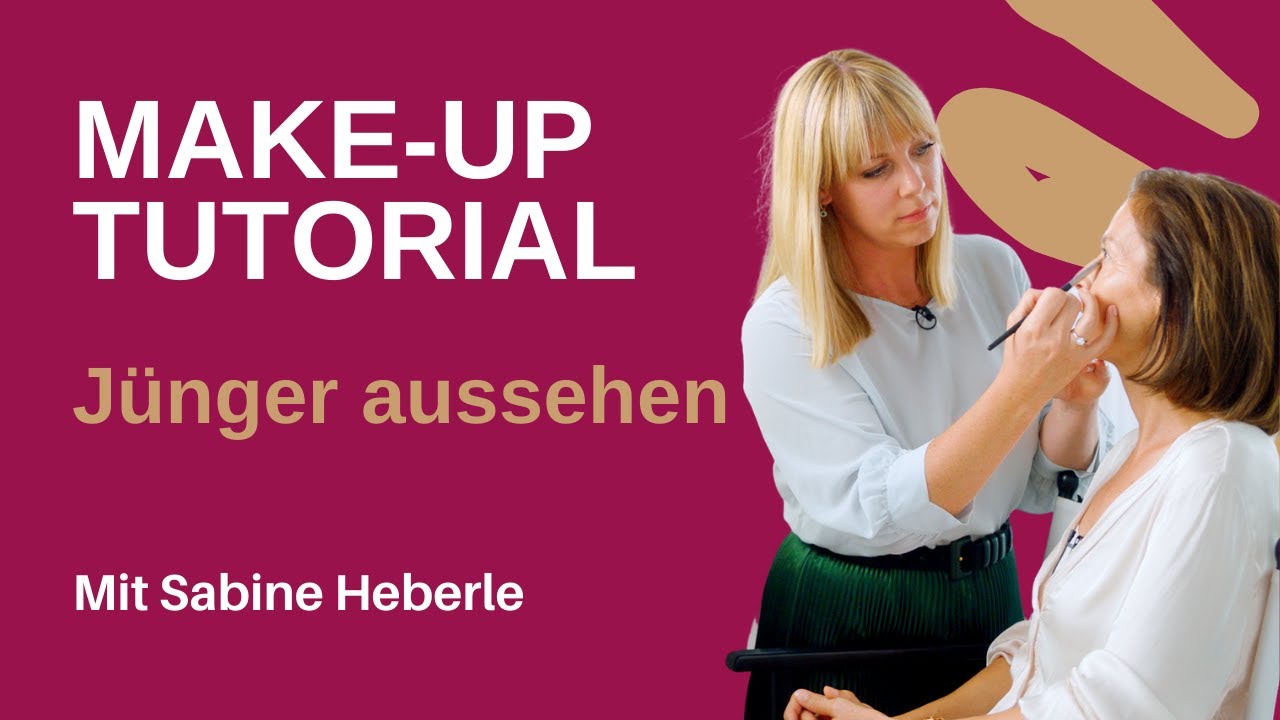 Jünger aussehen: Schminktutorial mit Sabine Heberle