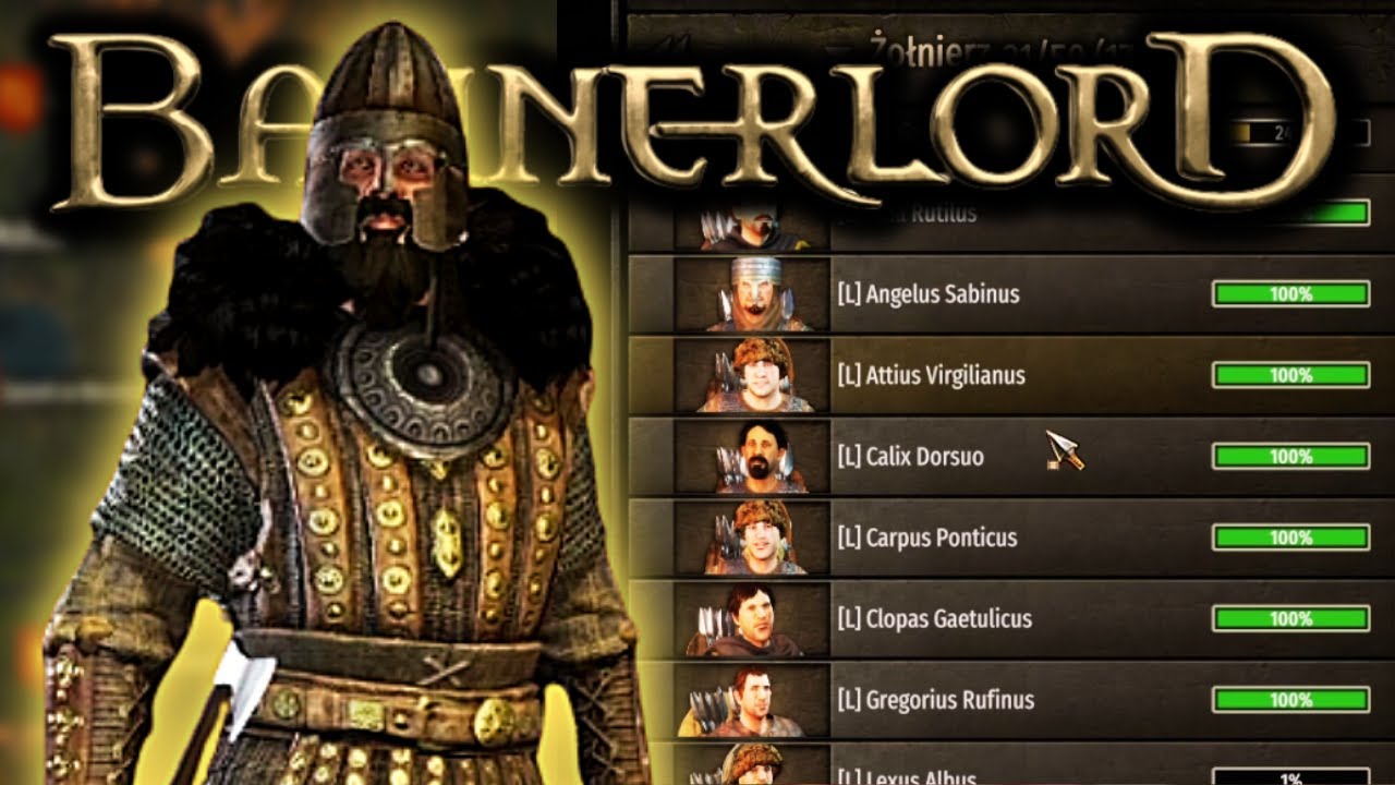 Wierna ARMIA Tylko z Towarzyszy | Bannerlord Calradia