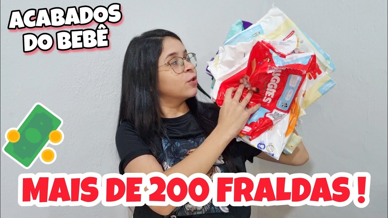 O QUE O BEBÊ USA NO PRIMEIRO MÊS DE VIDA? FRALDA RN VALE A PENA? - Usados e Acabados do Mês