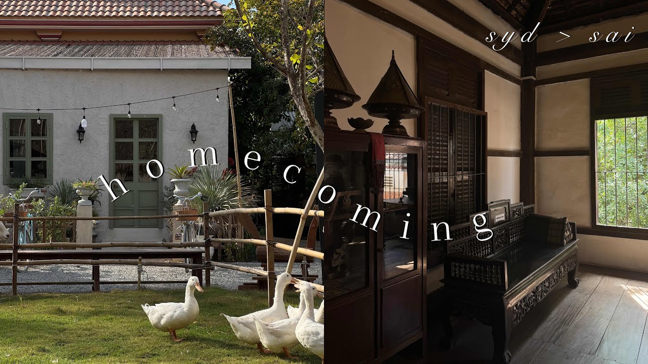 Homecoming vlog | aesthetic cafes hopping and just being at home
