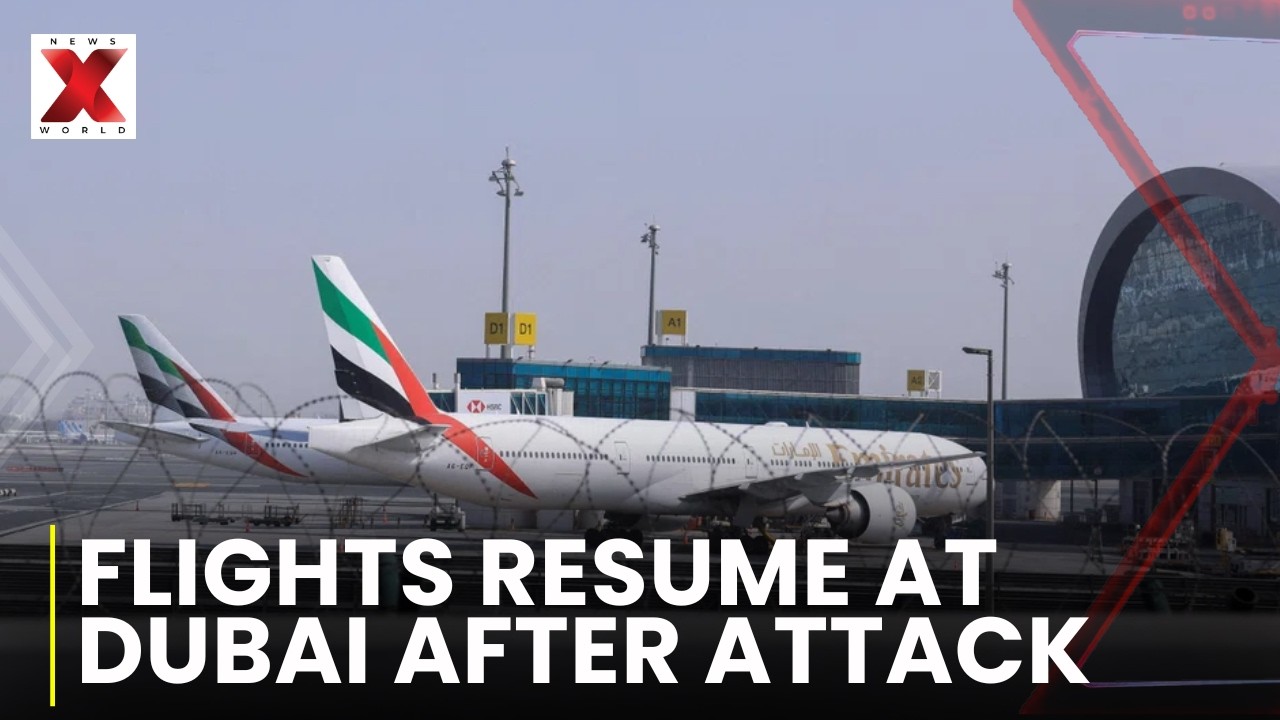 Dubai’s Main Airport Partially Opens After Suspension from Iran Drone Attacks| NewsX World