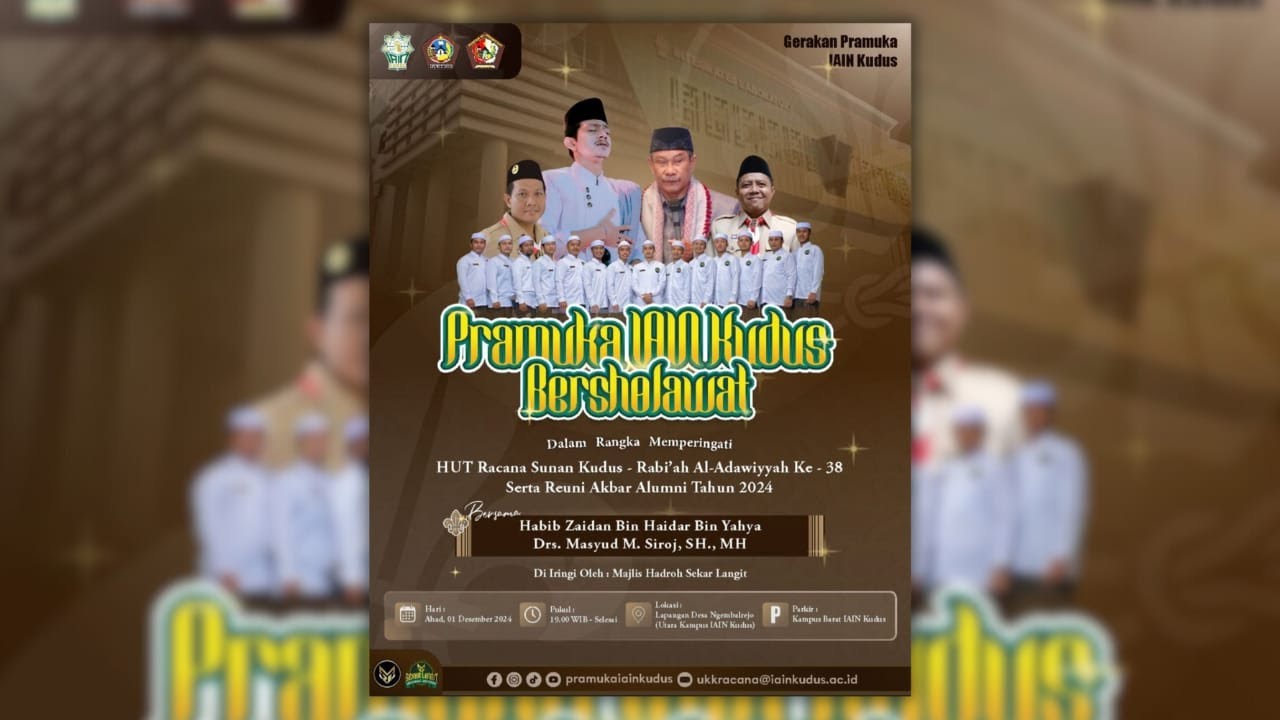 🔴PRAMUKA IAIN KUDUS BERSHOLAWAT