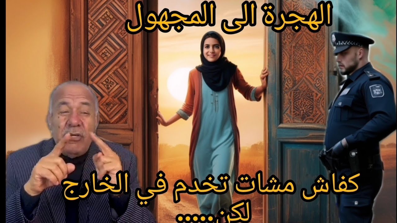 الخراز عبدالقادر يحكي قصة: الهجرة الي المجهول ،كفاش بغات تخدم علي وليدها لقات راسها مع عصابة الدعارة