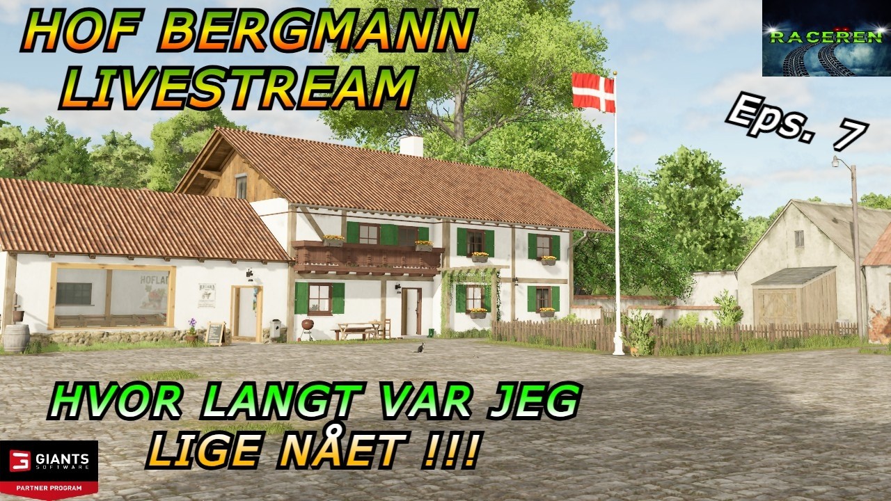 🇩🇰 Live-stream med Hof Bergmann FS25. Eps. 7 🇩🇰