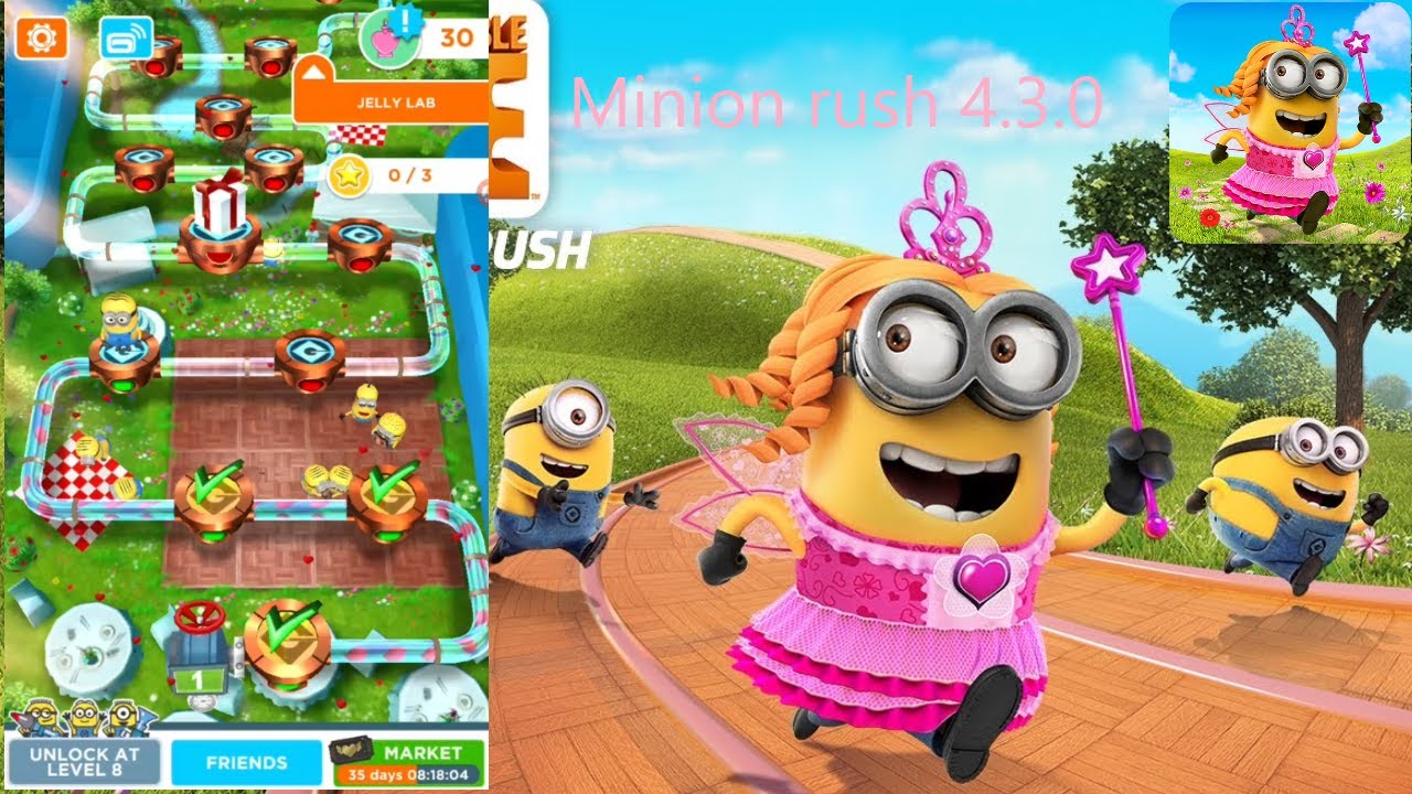 Minion Rush 4.3.0 Special Mission Gameplay (Valentine's day special)