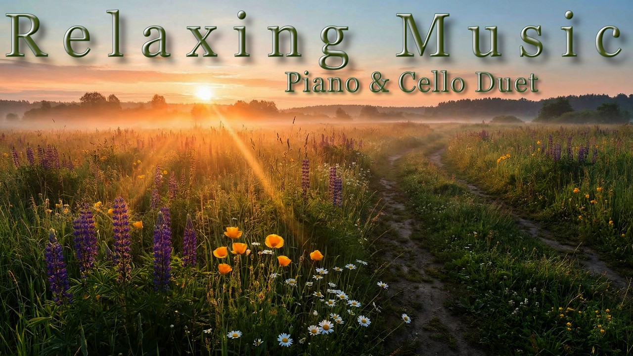 Relaxing Meditation Music - Piano & Cello Duet  [CCLoon Sound Creation] [AI Music]