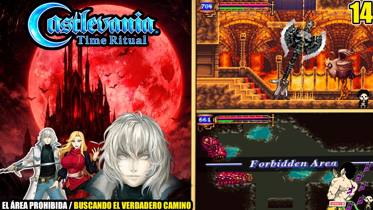Castlevania: Time Ritual en Español Ep.-14 EL ÁREA PROHIBIDA / BUSCANDO EL VERDADERO CAMINO