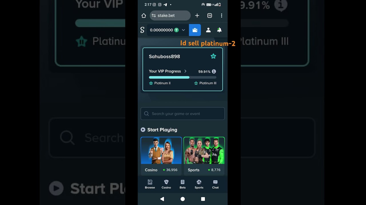 Id sell cheap price #stake #sellingid #stakesellingid #id #stakeoriginals #platinum