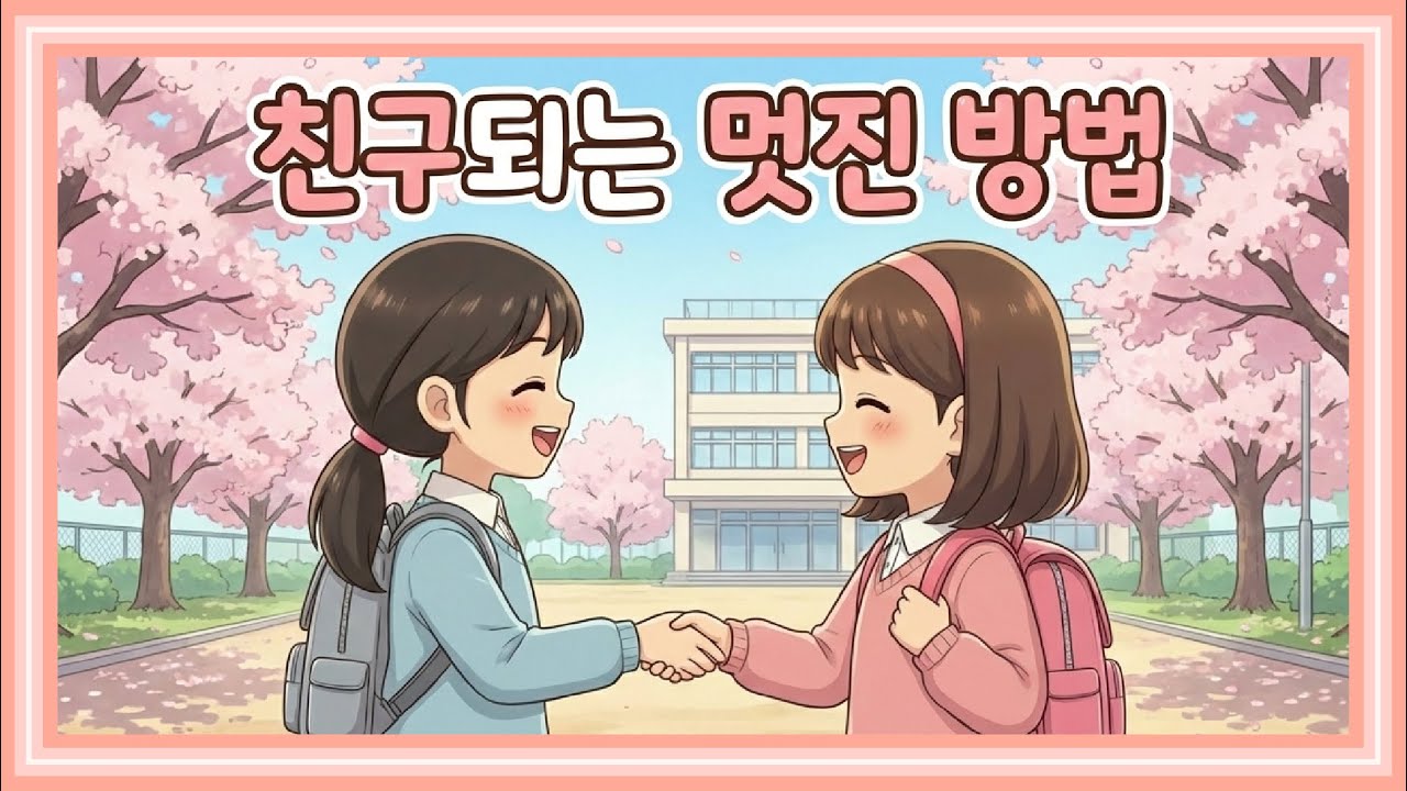 친구 되는 멋진 방법 | 유치원 초등 인성 교육 노래 #동요 #인기동요 #어린이노래 #서덕출창작동요제
