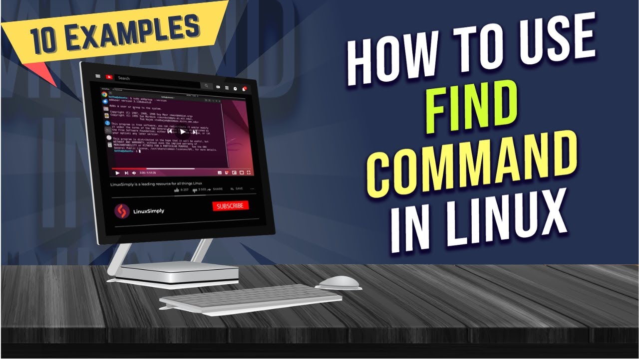How to Use &ldquo;find&rdquo; Command in Linux [10 Practical Examples] | LinuxSimply